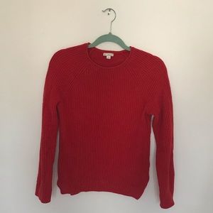 Gap Red Crew Neck Sweater, S